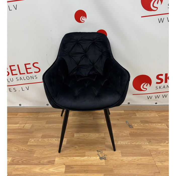 Kitchen chair Karsten (Black velvet) Kitchen chair Karsten (Black velvet)